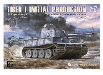 Tiger I Pz. Kpfw. VI Ausf. E. Kit plástico escala 1/35.