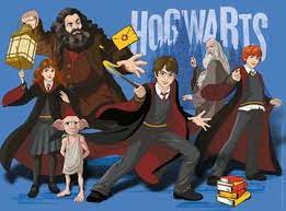 Harry Potter y el colegio Hogwarts, 300 piezas XXL.