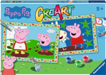 CREART Peppa Pig, kit para pintar.