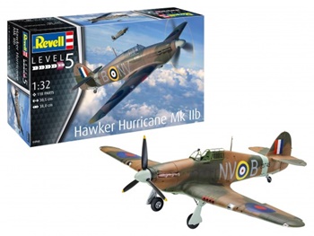 Hawker Hurricane Mk IIb. Kit plástico escala 1/32.