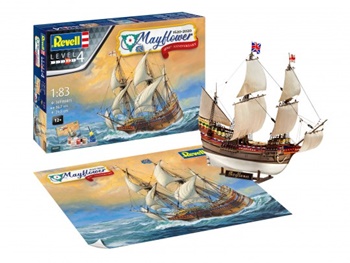 Mayflower 1620-2020. Kit plástico escala 1/83.