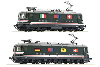 Locomotora doble Re10/10 11323+11626 de la SBB, época IV.