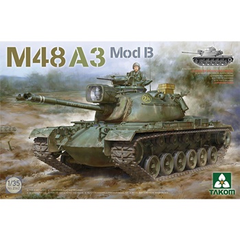 M48 A3 Mod. B. Kit de plástico escala 1/35.