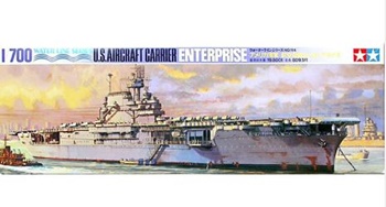 U.S. Aircraft carrier Enterprise, escala 1/700.