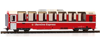 Coche panorámico RhB Bp2524 Bernina Express.
