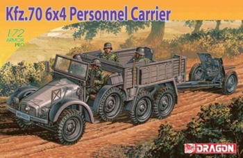 Kfz. 70 6x4 Personal carrier, kit plástico escala 1/72.