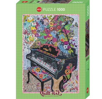 Sewn Piano, 1000 piezas.