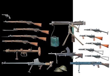 British Infantry Weapons WWII.
