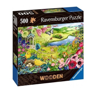 Nature Garden , puzzle de 500 piezas de madera.
