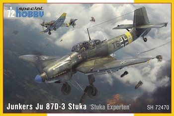 Junkers Ju8 7D-3 Stuka. Kit plástico escala 1/72.