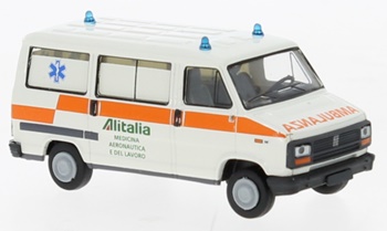 Fiat Ducato Bus ambulancia Alitalia.