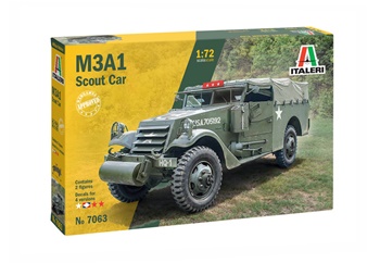 M3A1 Scout Car. Kit plástico escala 1/72.