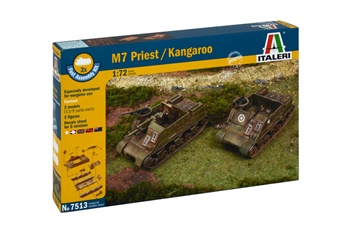 M7 Priest/Kangaroo, kit plástico escala 1/72.