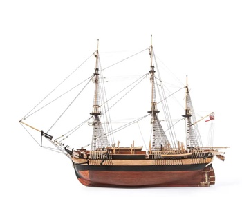 HMS Barco Erebus. Kit de madera.