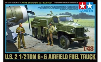 Airfield fuel truck. Kit de plástico escala 1/48.