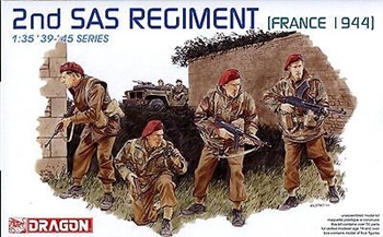 2 nd SAS Regiment France 1944, escala 1/35.