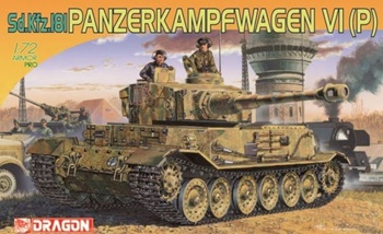Sd. Kfz. 181 panzerkampfwagen VI. Escala 1/72.