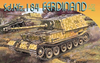 Sd. Kfz. 184 Ferdinand, escala 1/72.