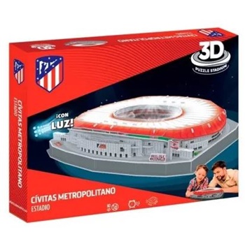 Estadio Cívitas Metropolitano, puzzle 3D.