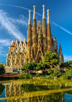 Sagrada Familia, Basílica de Barcelona.