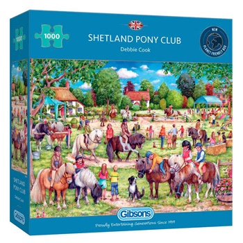 Shetland pony club, 1000 piezas.