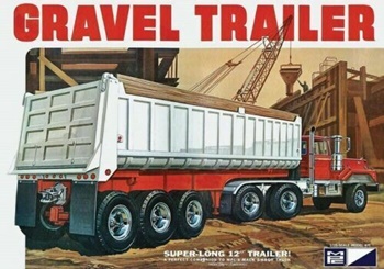 Gravel trailer super long 12 pulgadas.