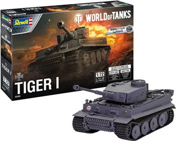 Tiger I World of tanks. Kit plástico escala 1/72.