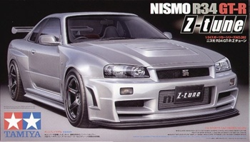 Nismo R34 GT-R Z-tune. Kit de plástico escala 1/24.