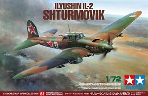Ilyushin IL-2 Shturmovik. Kit de plàstic escala 1/72.