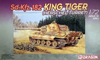 Sd. Kfz 182 King Tiger Henschel Turret, escala 1/72.