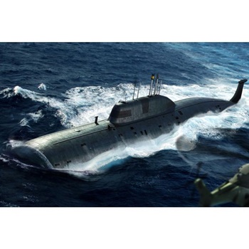 Russian navy Akula class attack submarine.