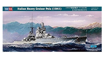 Italian Heavy Cruiser Pola (1941). Escala 1/350.