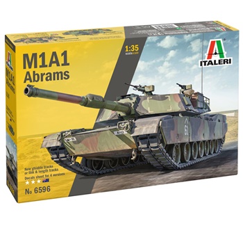 M1A1 Abrams. Kit de plástico escala 1/35.
