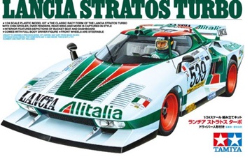 Lancia Stratos Turbo. Kit plástico escala 1/24.