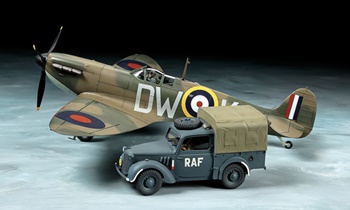 Spitfire Mk.I Light Utility Car. Kit plástico escala 1/48.