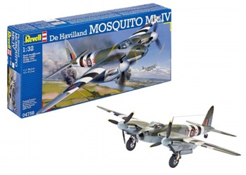 De Havilland MOSQUITO Mk. IV. Kit plástico escala 1/32.