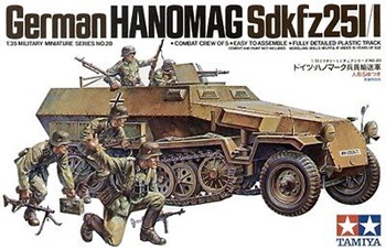 Hanomag Sdkfz251/1. Kit plástico escala 1/35.