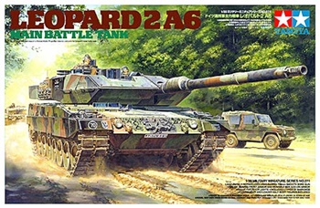 Leopard 2 A6 Main Battle tank. Kit plástico escala 1/35.
