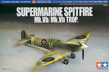 Supermarine Spitfire MK.Vb/Mk. Vb TROP. Kit de plástico escala 1/72.