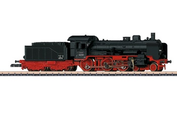 Locomotora de vapor DB clase 38, época III.