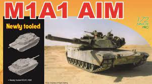 M1A1 AIM. Kit de plástico escala 1/72.
