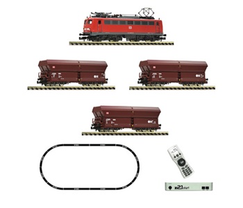Set Iniciación z21 locomotora eléctrica, vagones y circuito de vias