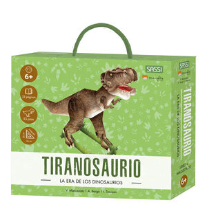 Tiranosaurio. La era de los dinosaurios.