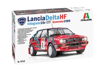 Lancia Delta HF Integrale 16V Sanremo 1989, escala 1/12.