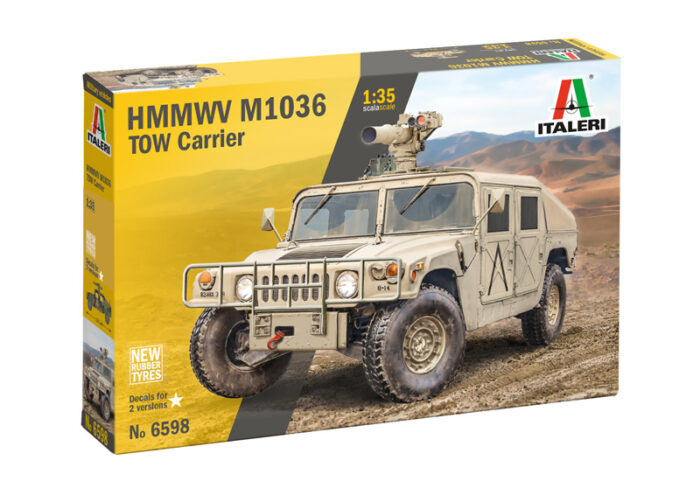 HMMWV M1036 TOW Carrier, escala 1/35.