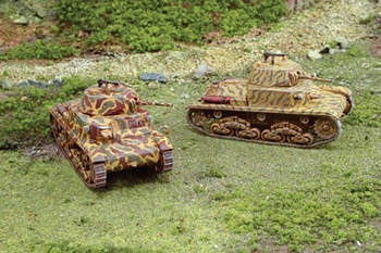 Tanque M13/40, kit escala 1/72.