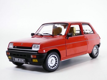 Renault 5 Alpine Turbo 1983 color rojo.
