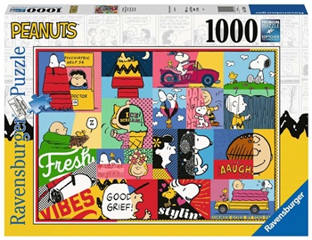 Vida de peanuts, puzzle de 1000 piezas.
