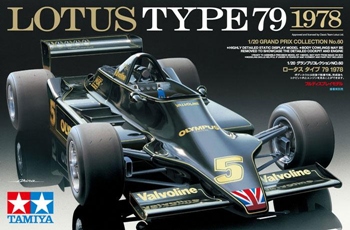 Lotus type 79 1978. Kit de plástico escala 1/20.