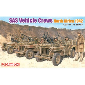 SAS Vehicle crewa North Africa 1942, escala 1/35.